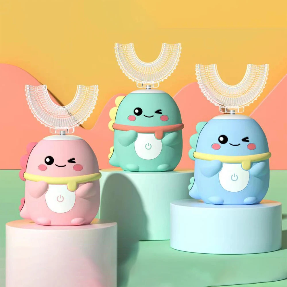 Dino🦖 U-shape electric toothbrush children